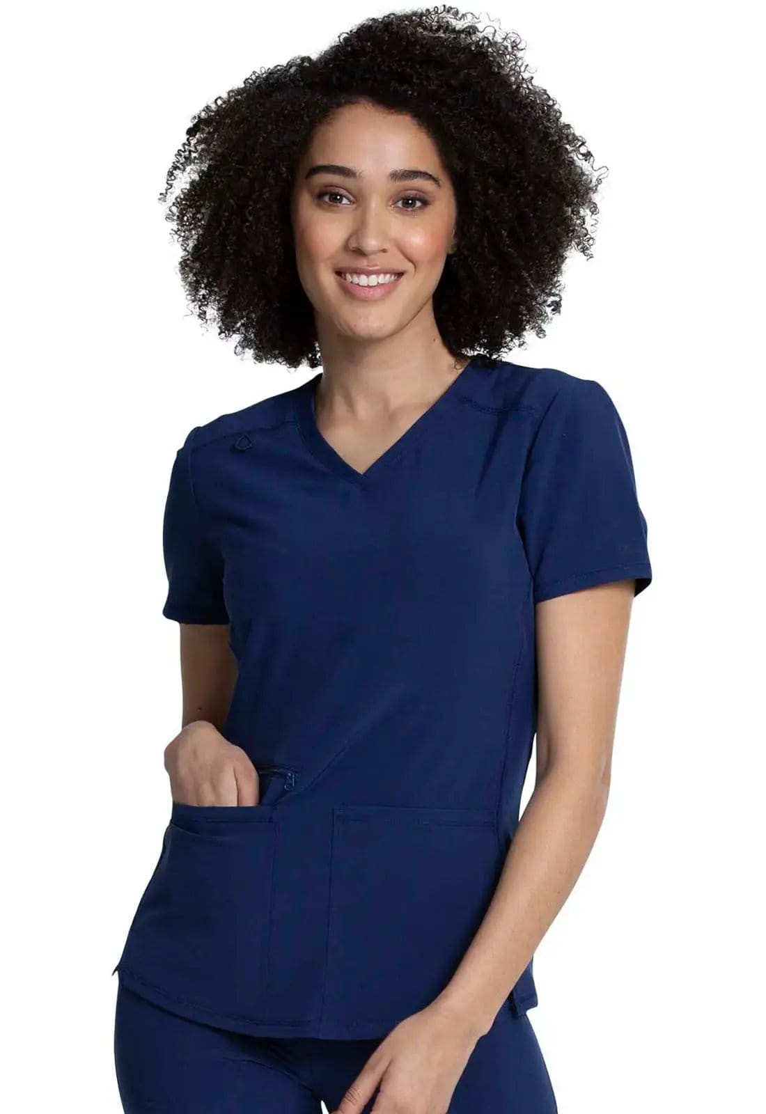 Cherokee Atmos Women'sKnit Inset Scrub Top CK837A Simply Scrubs Australia
